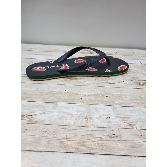Coach Watermellon FlipFlops Size 9B - Picture 11 of 12